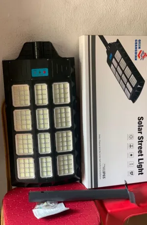 12 Eye Solar Street Light With 15,000 mAh Battery Price in Nigeria Nature Solar Global Limited 🇳🇬
