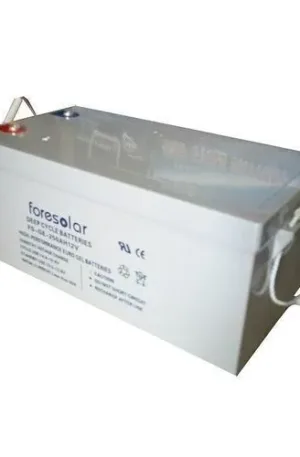 Foresolar Deep Cycle Gel Inverter Battery 12V 250AH Price in Nigeria Nature Solar Global Limited 🇳🇬