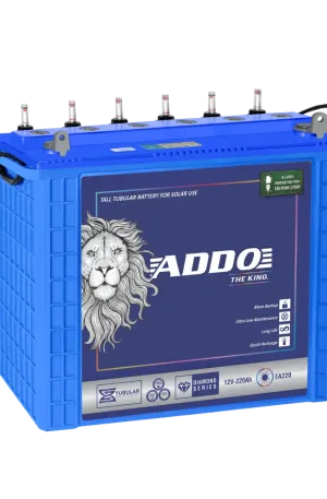 220 Ah Addo Tall Tubular Regular Conventional Battery Price in Nigeria Nature Solar Global Limited 🇳🇬