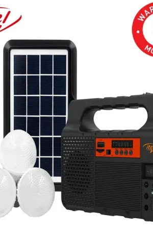itel Solar Light System With FM Radio & 3pcs Super Bright Bulbs Price in Nigeria Nature Solar Global Limited 🇳🇬