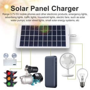 4.5W 5V Solar Panel Waterproof Charger Panel With 5V USB Price in Nigeria Nature Solar Global Limited 🇳🇬 2
