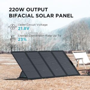 ECOFLOW 220Watt Bifacial Foldable Solar Panel Price in Nigeria Nature Solar Global Limited 🇳🇬
