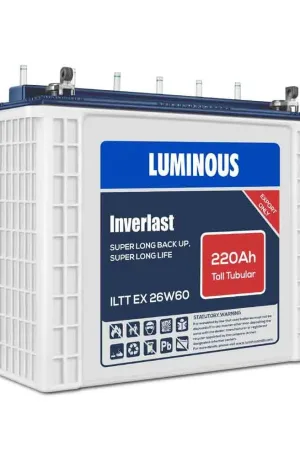 Luminous 220Ah/12V Inverlast Tall Tubular Battery Price in Nigeria Nature Solar Global Limited 🇳🇬