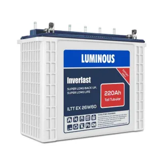 Luminous 220Ah/12V Inverlast Tall Tubular Battery Price in Nigeria Nature Solar Global Limited 🇳🇬