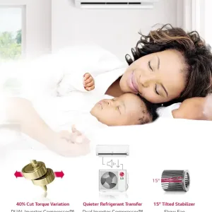 LG Split AC 1.0HP Dual Inverter Price in Nigeria Nature Solar Global Limited 🇳🇬