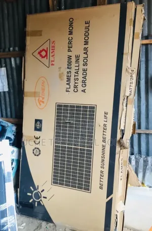 Flames 600W Monocrystalline Solar Panel Price in Nigeria Nature Solar Global Limited 🇳🇬