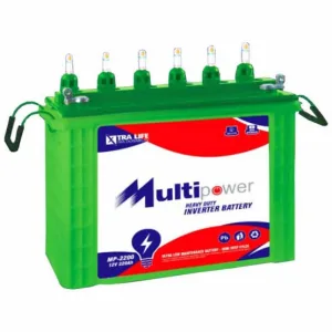 Multi power tubular battery for solar