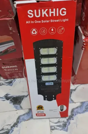 Sukhig 400w Solar Street Light Price in Nigeria Nature Solar Global Limited 🇳🇬