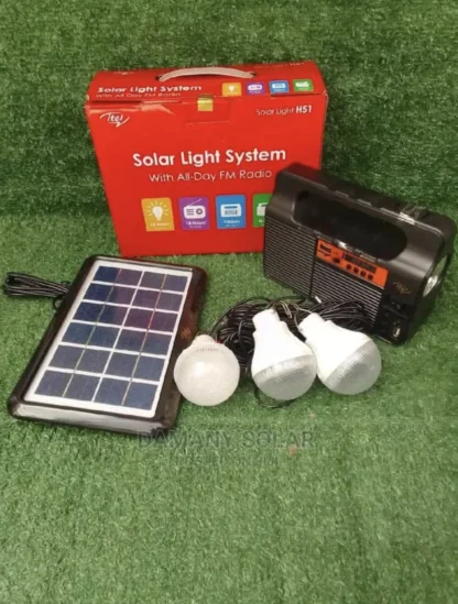 itel Solar Light System With FM Radio & 3pcs Super Bright Bulbs Price in Nigeria Jiji jumia Alaba International Market 5