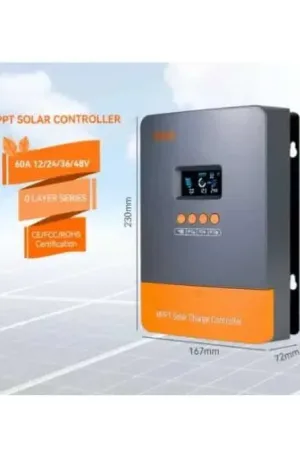 PowMr Mppt Solar Charge Controller 60a 12/24/36/48v Auto Price in Nigeria Nature Solar Global Limited 🇳🇬