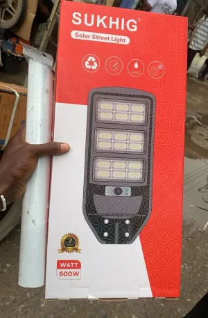 600w Sukhig Solar Street Light Price in Nigeria Nature Solar Global Limited 🇳🇬