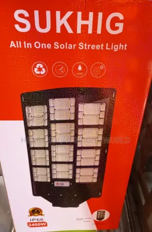 2400w Sukhig Solar Street Light Price in Nigeria Price in Nigeria Nature Solar Global Limited 🇳🇬