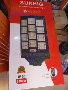 2400w Sukhig Solar Street Light Price in Nigeria