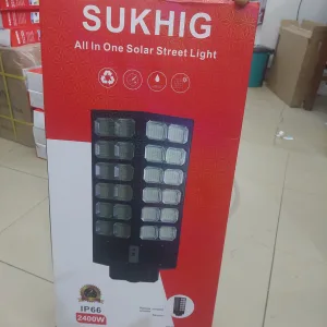 2400w Sukhig Solar Street Light Price in Nigeria