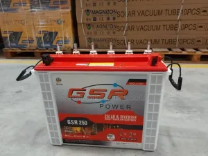 12V 240Ah GSR Tubular Battery