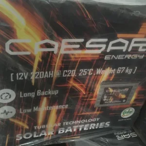 220Ah CAESAR Tubular Battery Price in Nigeria Nature Solar Global Limited 🇳🇬