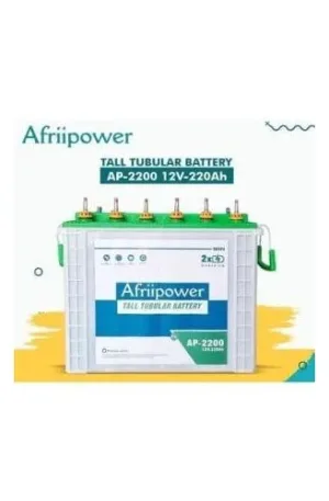 12V 220AH Afripower Tall Tubular Battery Price in Nigeria Nature Solar Global Limited 🇳🇬