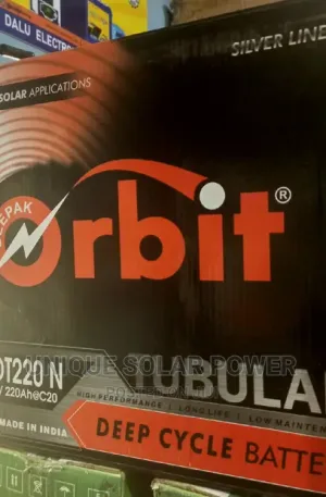 12v/220AH Orbit Tubular Battery Price in Nigeria Nature Solar Global Limited 🇳🇬
