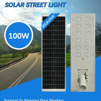 100W WakaTek Solar Street Light (12 Eye) Price in Nigeria Nature Solar Global Limited 🇳🇬 2