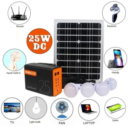 25W YoboLife Solar Generator Price in Nigeria Jiji jumia Alaba International Market 2