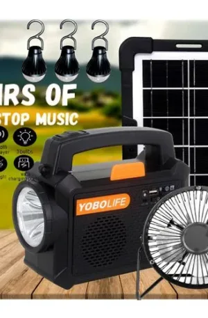YoboLife Solar Kit + Light + MP3 Price in Nigeria Nature Solar Global Limited 🇳🇬