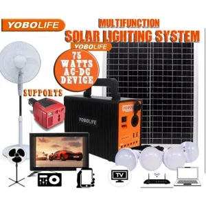 75 Watts YoboLife Solar Kit Price in Nigeria 2 75 Watts YoboLife Solar Kit Price in Nigeria Nature Solar Global Limited π³π¬ 2