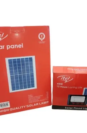 Itel 100W SOLAR FLOOD LIGHT Price in Nigeria Nature Solar Global Limited 🇳🇬