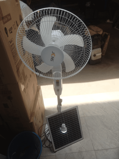 16″ JCNS Solar Rechargeable Fan Price in Nigeria Jiji jumia Alaba International Market 12