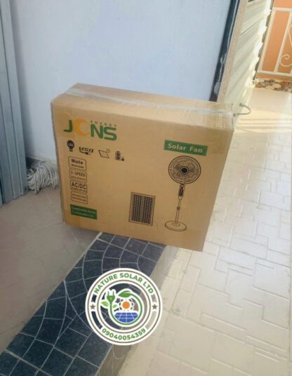 16″ JCNS Solar Rechargeable Fan Price in Nigeria Jiji jumia Alaba International Market 2