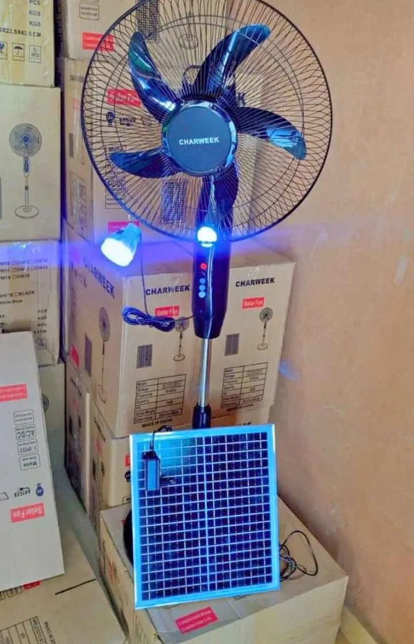 16β Charweek Solar Standing Fan Price in Nigeria 16β Charweek Solar Standing Fan Price in Nigeria Nature Solar Global Limited