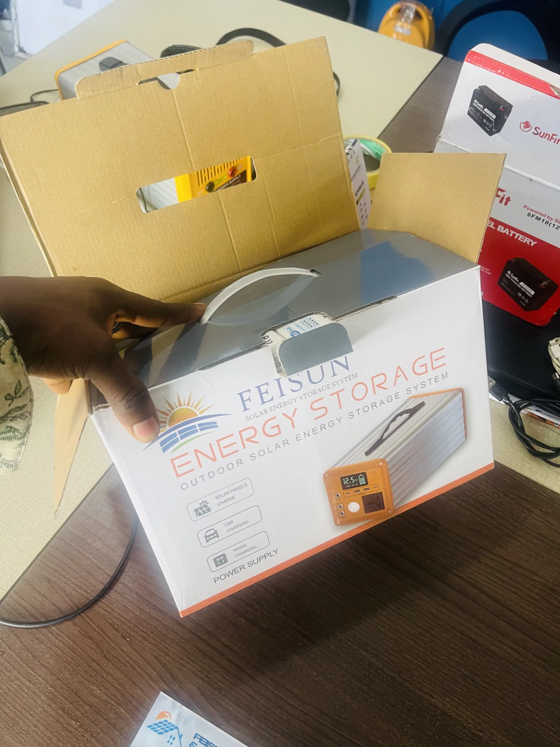 300W Feisun Solar Generator + 50W Panel Price in Nigeria 300W Feisun Solar Generator + 50W Panel Price in Nigeria Nature Solar Global Limited