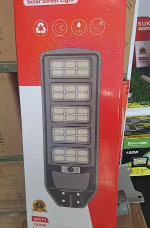 Sukhig 1200W Solar Street Light (Small) Price in Nigeria Nature Solar Global Limited 🇳🇬