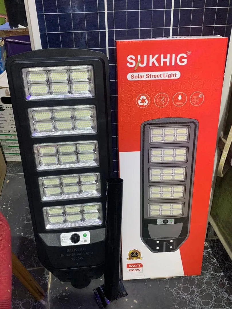 Sukhig 1200W Solar Street Light (Small) Price in Nigeria 5 Sukhig 1200W Solar Street Light (Small) Price in Nigeria Nature Solar Global Limited π³π¬ 5