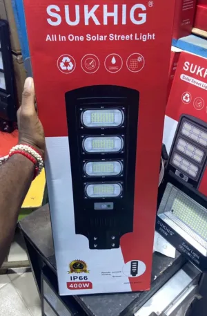 Sukhig 400W Solar Street Light Price in Nigeria Nature Solar Global Limited 🇳🇬