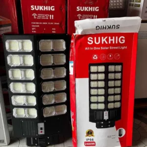 Sukhig 2400W Solar Street Light Price in Nigeria Nature Solar Global Limited 🇳🇬