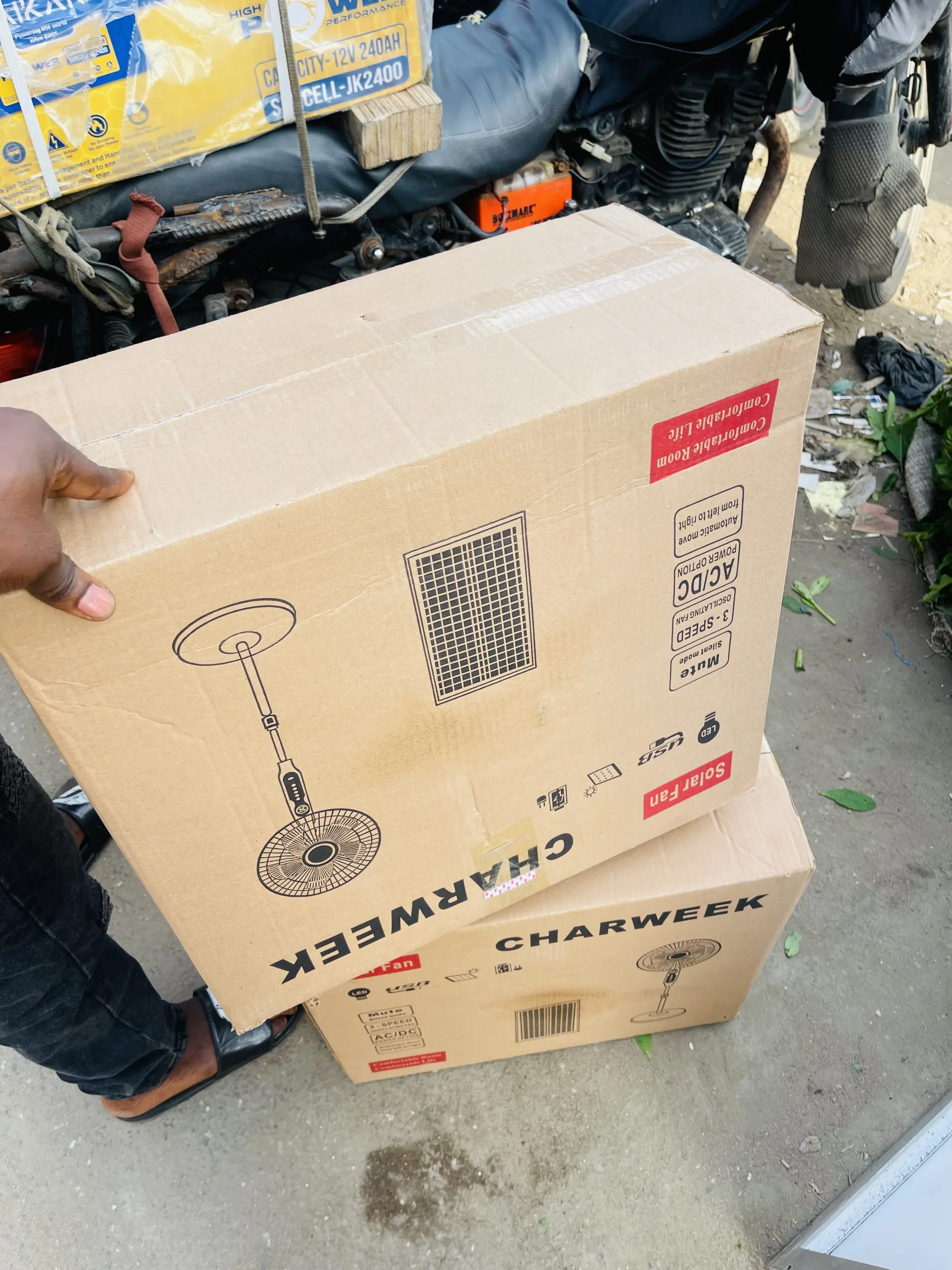 charweek solar fan price in nigeria
