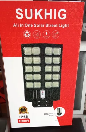 Sukhig 1500W Solar Street Light Price in Nigeria Nature Solar Global Limited 🇳🇬