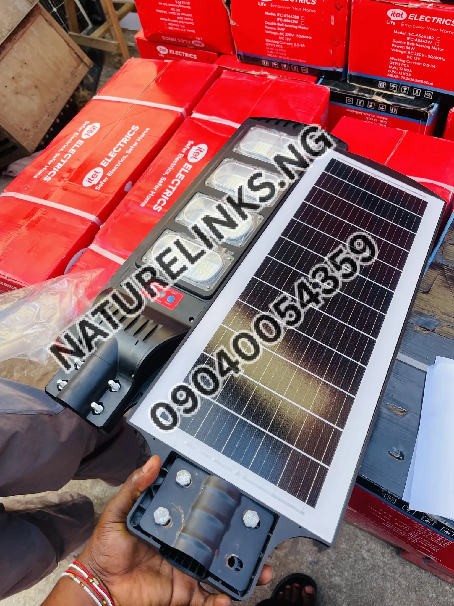 200W Itel Solar Street Light Price in Nigeria 2 200W Itel Solar Street Light Price in Nigeria Nature Solar Global Limited 2