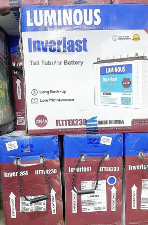 Luminous Inverlast 230Ah Tubular Battery Price in Nigeria Luminous Inverlast 230Ah Tubular Battery Price in Nigeria Nature Solar Global Limited π³π¬