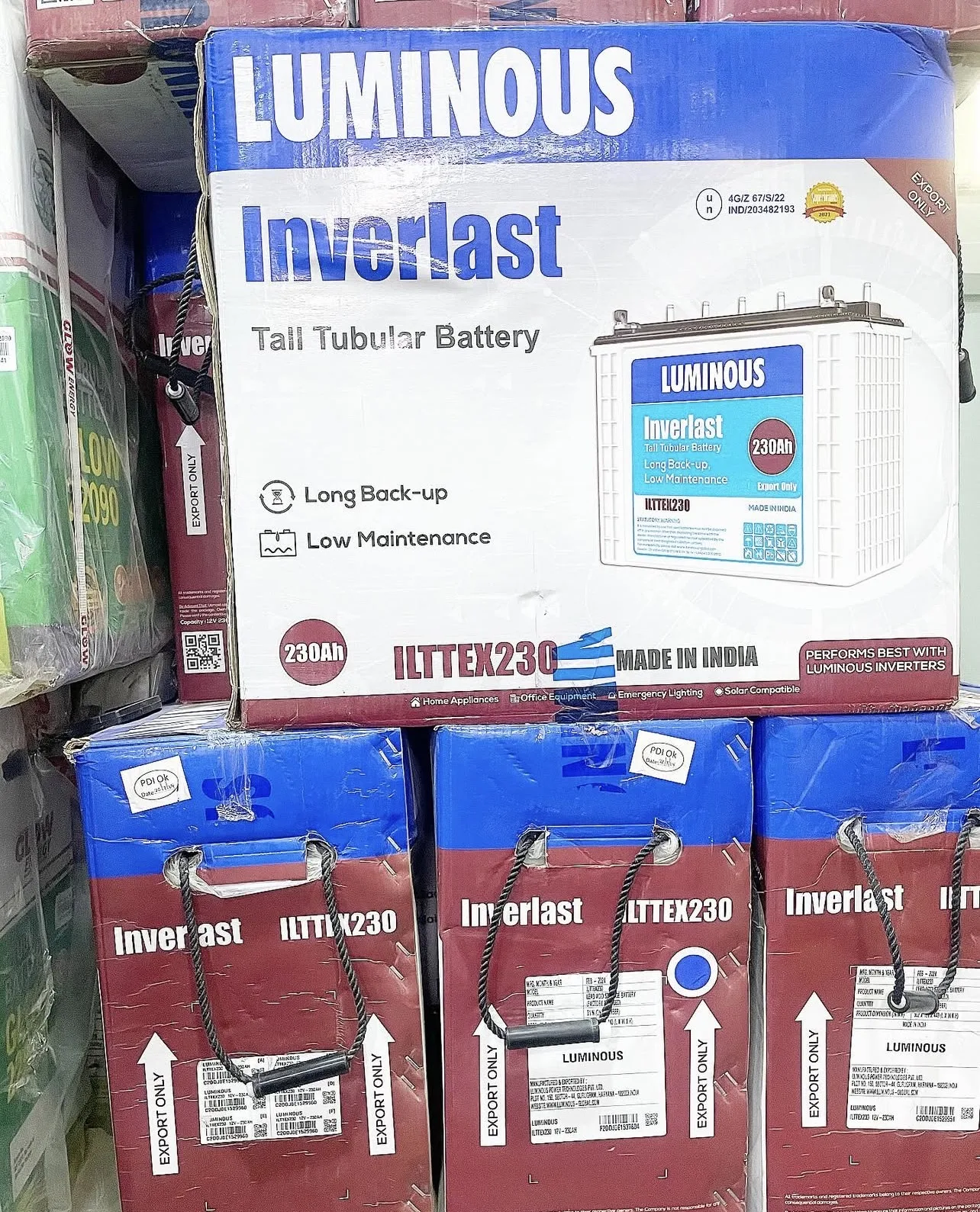Luminous Inverlast 230Ah Tubular Battery Price in Nigeria Luminous Inverlast 230Ah Tubular Battery Price in Nigeria Nature Solar Global Limited π³π¬