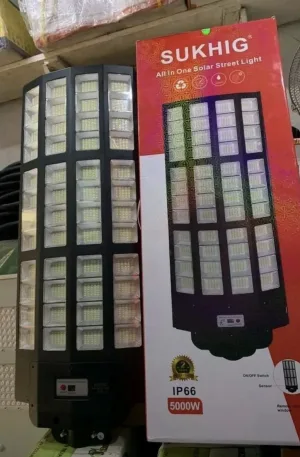 Sukhig 5000W Solar Street Light Price in Nigeria Nature Solar Global Limited 🇳🇬