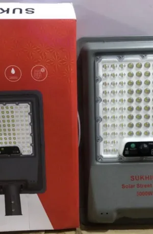 Sukhig 3000W Solar Street Light (Die Cast) Price in Nigeria Nature Solar Global Limited 🇳🇬