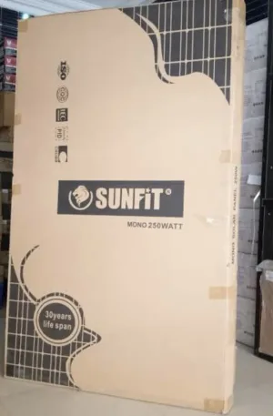Sunfit 250W Solar Panel Price in Nigeria Nature Solar Global Limited 🇳🇬
