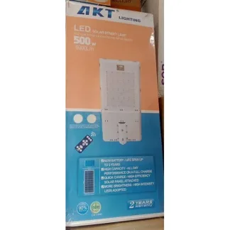 500W AKT Solar Street Light Price in Nigeria Nature Solar Global Limited 🇳🇬
