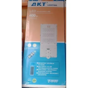 400W AKT Solar Street Light Price in Nigeria Nature Solar Global Limited 🇳🇬