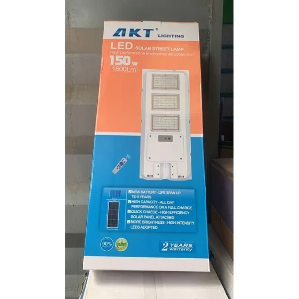 150W AKT Solar Street Light Price in Nigeria Nature Solar Global Limited 🇳🇬