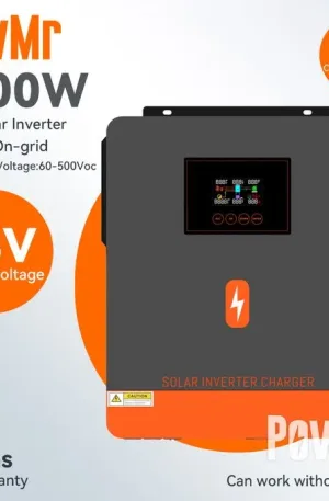 PowMr 6.2KW 120A MPPT Hybrid Solar Inverter Price in Nigeria Nature Solar Global Limited 🇳🇬
