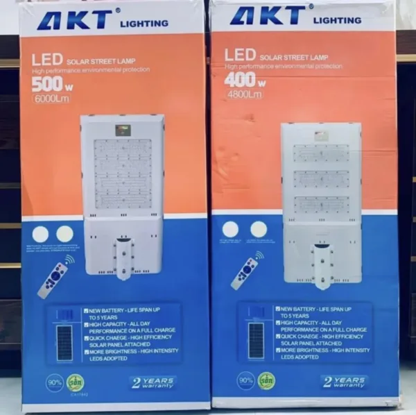 AKT Solar Street Light 400W Price in Nigeria Nature Solar Global Limited 🇳🇬