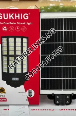 3000W Sukhig Solar Street Light Price in Nigeria Nature Solar Global Limited 🇳🇬 2
