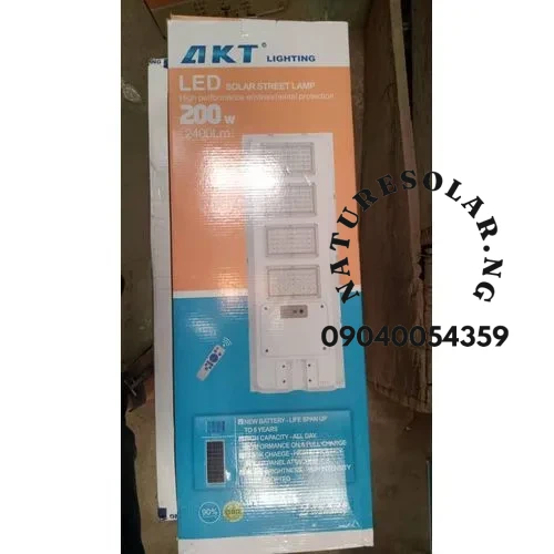 akt solar street light 200w